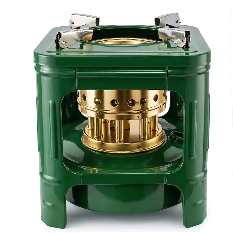 Kerosene Stove, Camping Picnic Stove, Portable Camping Diesel Alcohol Stove for Outdoor Cooking Emergency Heating Hiking Picnic Survival Gear