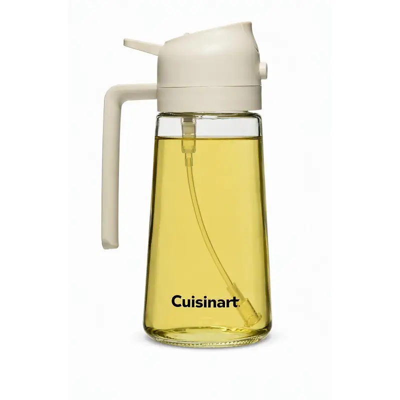 Cuisinart 2‑in‑1 Oil Sprayer & Pourer – Refillable Oil Mister, Controlled Spray or Stream, Ideal for Cooking, Roasting & Grilling