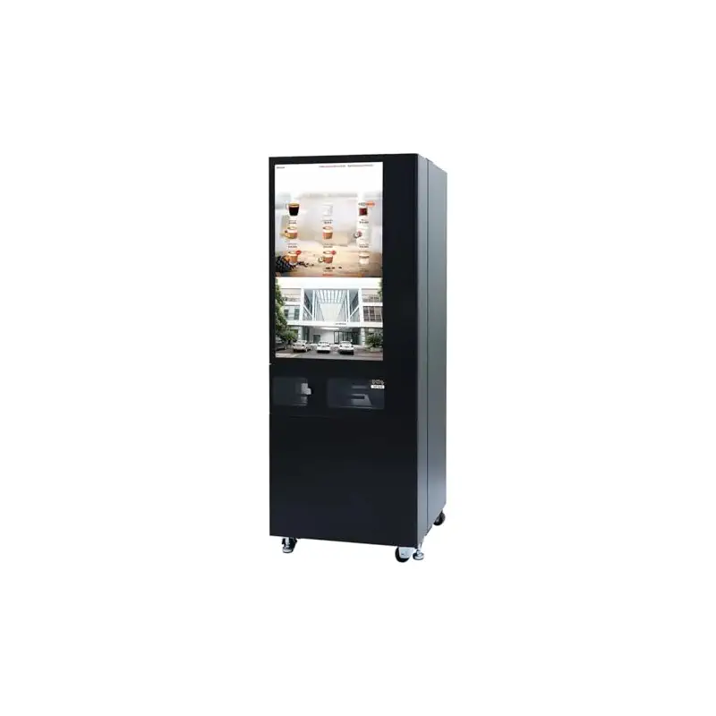 Fully automated Coffee Vending Machine, smart Coffee Station with high-Definition Touch Screen and Remote Management System, Supports contactless Payment, Suitable for Corporate Rest Areas.