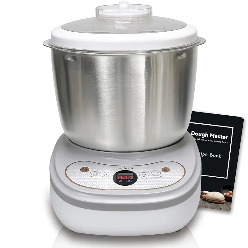 Dough Maker with Ferment Function 7.4Qt Large Capacity Dough Mixer,Commercial& Household Bread Mixer forPizza, Noodles, Bread,Sourdough Kneading Machine with Stainless Steel Bow, Face-up Touch Panel